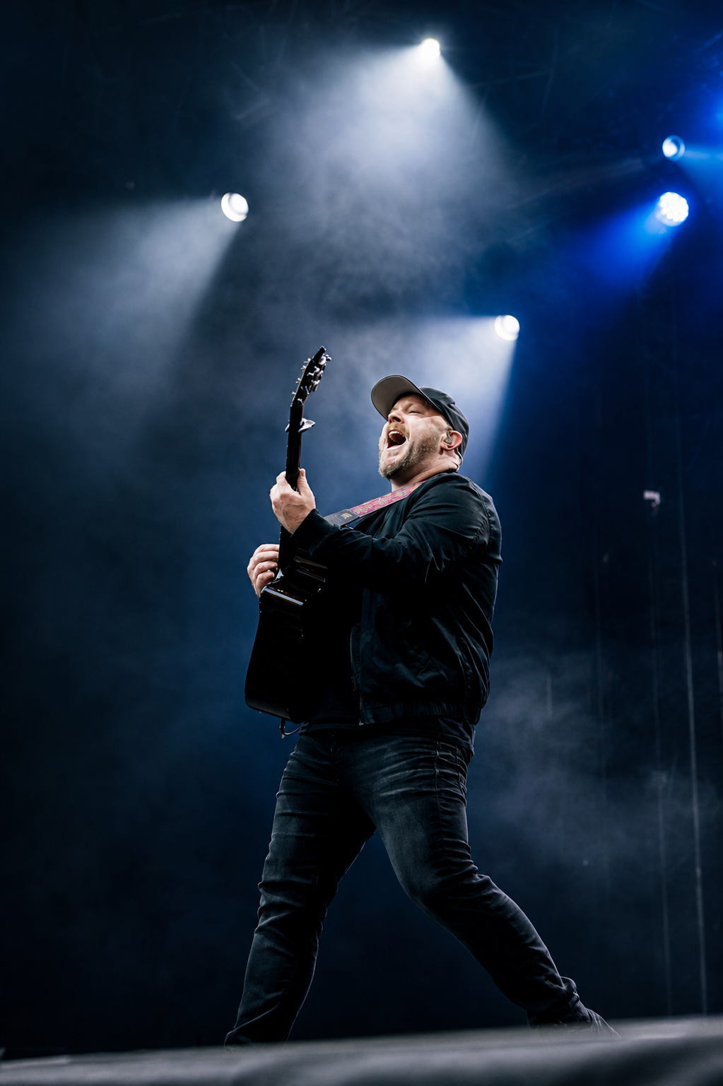 Ryan Sheridan performing live on stage